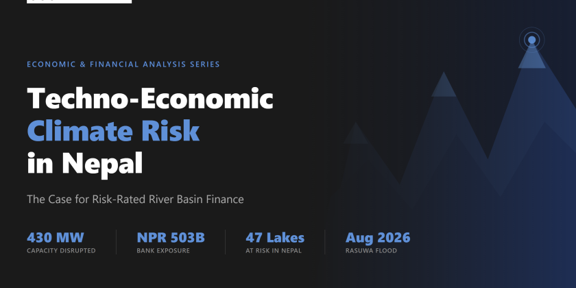 Techno-Economic Climate Risk in Nepal: Study for Risk-Rated River Basin Finance
